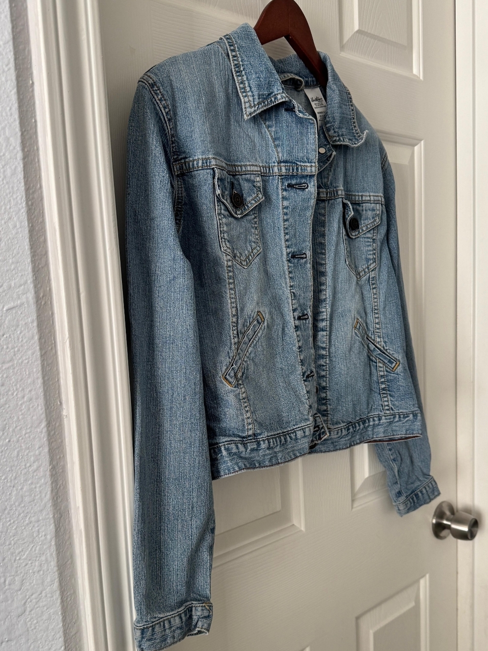 Stylish Light Blue Denim Jacket